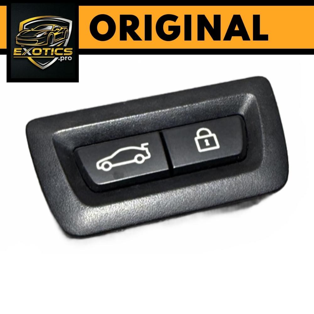OEM BMW Trunk Lock Button 61319162645 09-15 750i Used – photo 1