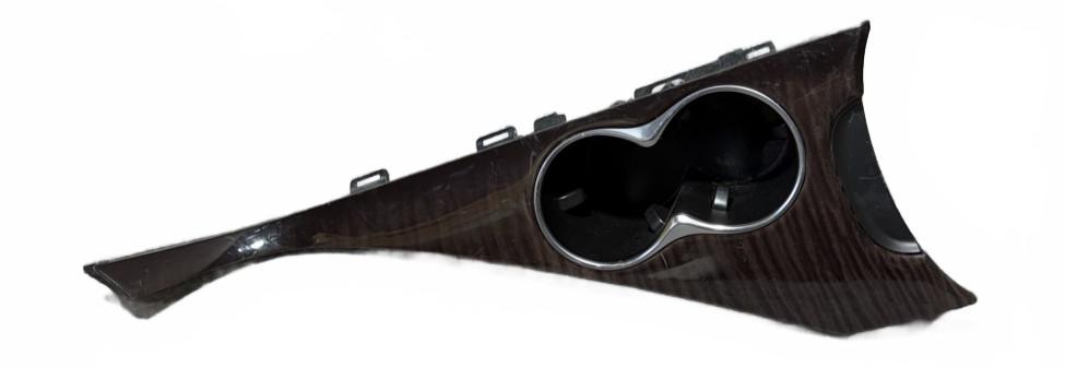 OEM Infiniti Q50 14-17 Wood Console Cup Holder Cover Trim Panel 14 – photo 2
