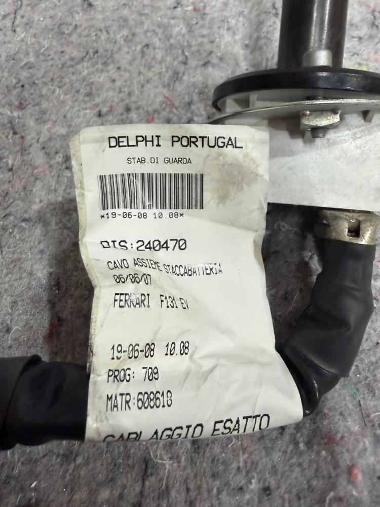 2008 Ferrari F430 240470 Battery Cut Off Switch Relay Solenoid Cable OEM – photo 4