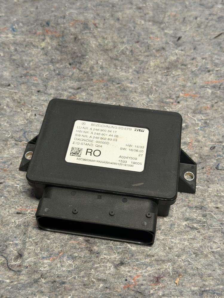 Mercedes AMG GTR Emergency Parking Park Brake Control Module A2469003417 OEM – photo 8