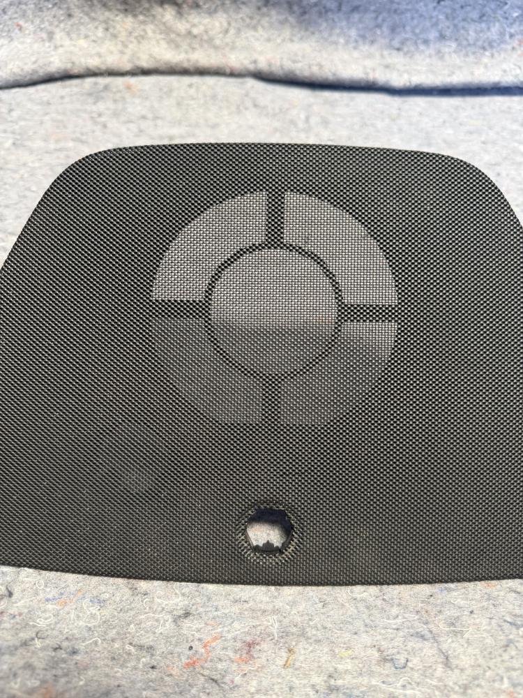 Mercedes AMG GTR Interior Dash Center Top Speaker Cover A1906800689 OEM – photo 5