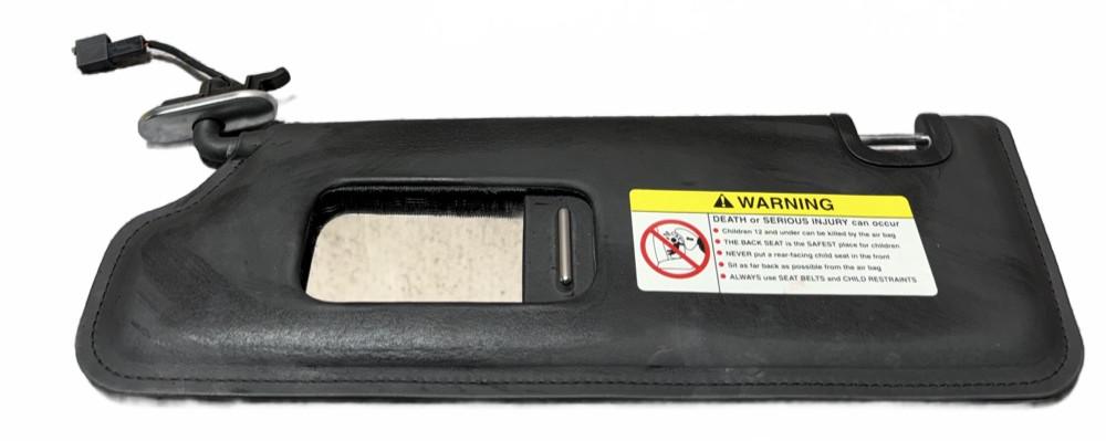OEM Bentley Continental Left Sun Visor Black Leather 06-12 Original – photo 4