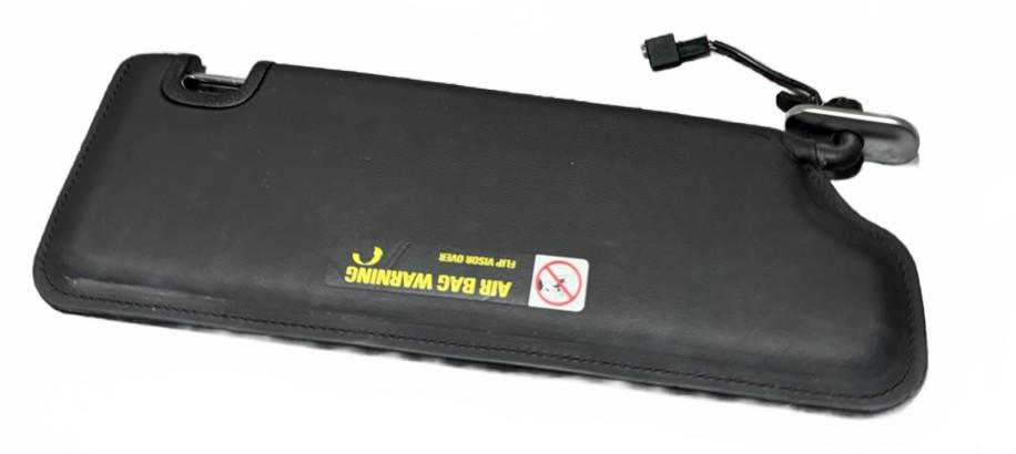 OEM Bentley Continental Left Sun Visor Black Leather 06-12 Original – photo 5