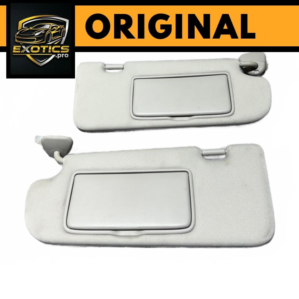 OEM Infiniti Q50 14-20 Left Right Sun Visor Pair Set Original Parts – photo 1